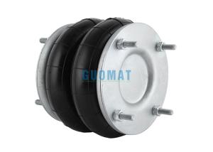 Wholesale 8''X2 Flange Industrial Air Spring W01R584055 Firestone Aluminum Plate Convoluted Rubber Bellows from china suppliers
