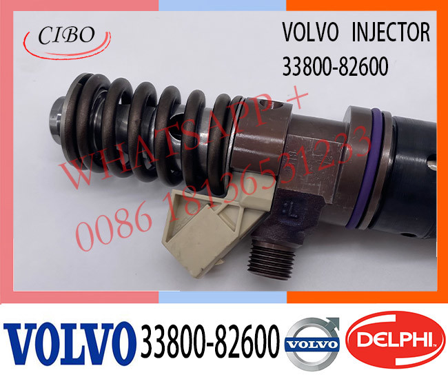 33800-82600 Diesel Engine Fuel Injector Common Rail For H-Yundai H Engine 12.3 BEBE1R13101