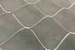 Silver 1.5mm Wire Rope Mesh 45*45mm Stainless Steel Mesh Screen