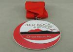 Customized Red Rock & Beyond Soft Ribbon Medals By Die Casting