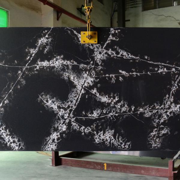 Polished Artificial Quartz Stone Slabs For Kitchen Table Tops