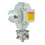 Stainless Steel 1000wog SS304/316 CF8 Three Pieces Type Threaded Ball Valve with