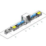 Automatic Lithium Battery Pack Assembly Line 10PPM Cylindrical Battery