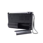 3.5mm Headphone Desktop Am Fm Radio Built In Speaker Antenna Pointer Display