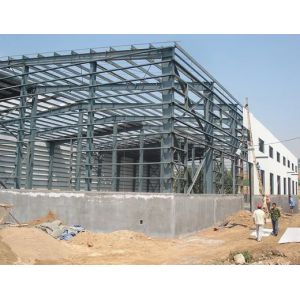 Wholesale Prefabricated Galvanized Light Construction Steel Structure with Convenient Transportation from china suppliers