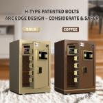 Semiconductor Fingerprint Safe Box Solid Steel For Office Security YB/N7-60