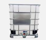 High Speed Electric 265 Gallon IBC Tote Mixer Container Cream Homogenizing