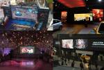 1R1G1B Full Color SMD LED Display Video Wall P4mm Waterproof High Performance