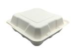 Square Midsize 9"×9" Biodegradable Hot Food Containers