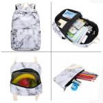 OEM ODM Waterproof School Backpack Set With SBS Zippers