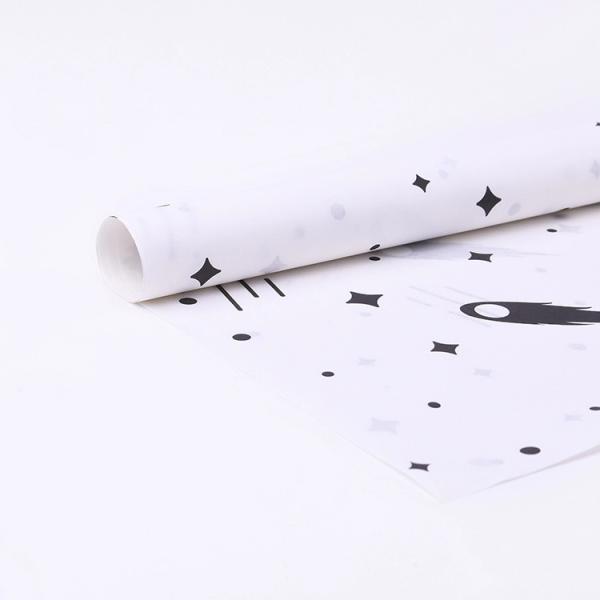 Wedding Gift Wrapping Paper Rolls , Kraft Christmas Wrapping Paper Roll With Designs Eco Friendly Printing 700 x 500mm