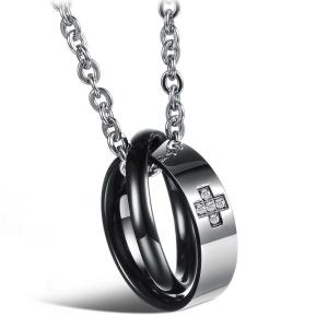 Wholesale New Fashion Tagor Jewelry 316L Stainless Steel Pendant Necklace TYGN093 from china suppliers