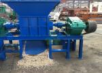 Double Shaft Industrial Cardboard Shredder Machine / Cardboard Crusher Machine