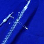Temperature Heating Tube Furnace Tube High Purity Cyclic Laboratory Quartz Glass