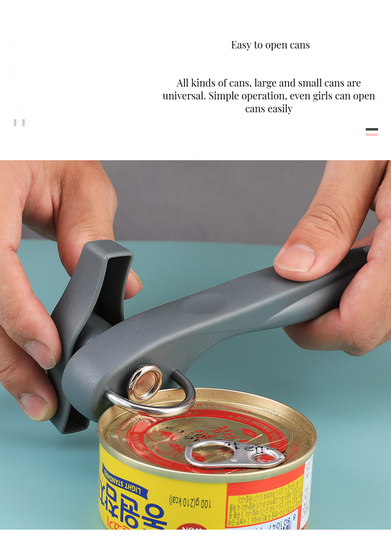 Custom Color Stainless Steel Can Opener for Commercial Buyers Effortless Bottle Opener