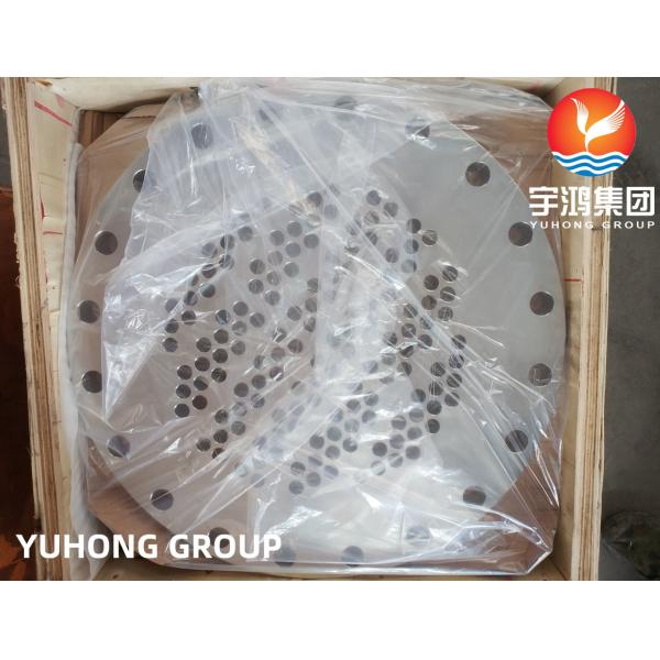 ASTM A182 F316L Stainless Steel Heat Exchanger Tubesheet