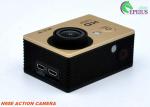 Portable 1080P Diving Small Waterproof Action Camera Wifi 30M 2" Screen 140 Lens