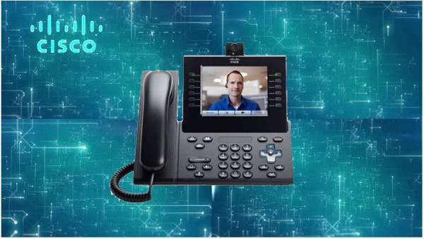 CP-8961-C-K9= Voice IP Phone , Wifi IP Phone Stateful Inspection Throughput 500