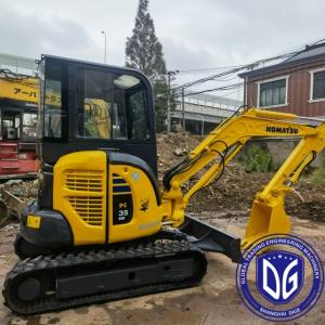 Wholesale User Friendly PC35 Used Crawler Excavator Ninety-Five New Mini Komatsu Excavator 3.5t from china suppliers