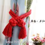 European style custom long tassel fringe trimming for curtain attractive tieback