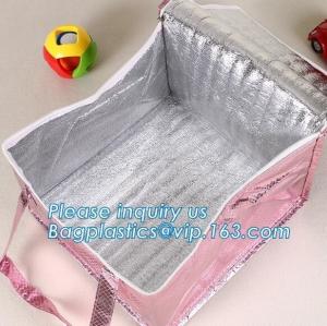 Wholesale Reusable aluminium Portable Oxford Cloth Insulation lunch bag Quality Thermal cooler Disposable Office Lunch Bag PACK from china suppliers