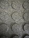 Pure Color or Black Ground EPDM DOT Outdoor Rubber Floor Tiles with Self