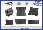 High Tensile strength EVA Rubber Track Rail Pads , Railway Plate