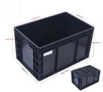 600*400mm ESD Plastic Box ESD Storage Bins Conductive Crate for electronic parts