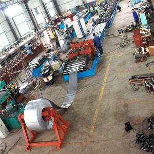 Wholesale Perforated Cable Tray Roll Forming Machine Hydraulic Cutting Cold Making Machine from china suppliers