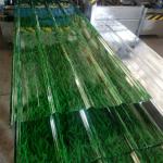 Metal Building Materials Prepainted Galvanized Steel Tile 1219mm Width G550 Zinc
