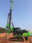 Construction Rotary Borehole Pile Rig Kr150c 50m Hydraulic Rotary Angle