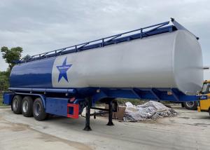 Wholesale Tri Axle 40000L Oil Transport Q235 Tank Semi Trailer With 4 Compartments from china suppliers
