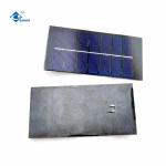 0.9W Portable Glass Solar Panel Charger ZW-11858 Poly Glass Paminated Solar