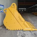 Q355B And Q420 Excavator Rock Bucket 30 - 45ton 1.4-2.5 Cbm