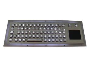 Wholesale 2mm Key Travel Wireless Keyboard With Touchpad Stainless Steel Kiosk IP67 from china suppliers