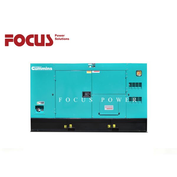 Three Phase Soundproof Diesel Generator With Cummins Engine 6BT5.9-G2 80kw 100kva
