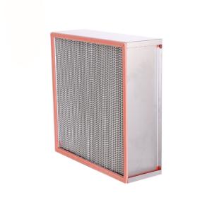 Wholesale Customized HVAC System Industrial Air Filter H13 ULPA H14 U15 U16 U17 99.99% 0.3 Micron from china suppliers
