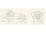 Conveying gas blower High Pressure roots lobe blower for non corrosive gas