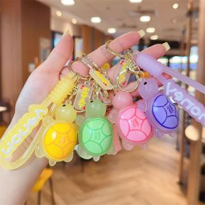 Cartoon Keychain Star Car Key Ring Demon Rabbit Charm Bag Accessory For Women