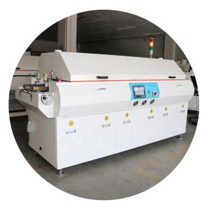 Wholesale 6 Zones SMT Reflow Soldering Machine Oven Lead Free For PCB Production Line from china suppliers