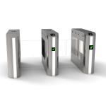 Optical Swing Turnstile By Swiping Card RFID Intelligent Collector For Door
