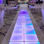 50000 Hours Lifespan RGB DMX LED Dance Floor Panels for DJ Equipment and Wedding