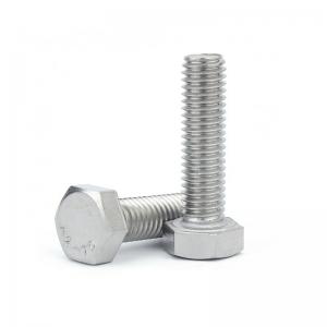 Wholesale 18-8 Stainless Steel Hex Head Bolts Metal 250mm Hex Head Screws from china suppliers