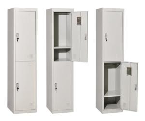 Wholesale steel locker FYD-G002 will used in swimming pool,two door,with hanger,vent hole from china suppliers
