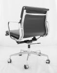 Sturdy Stable Modern Leather Office Chair , Low Back Office Chair Optional Color