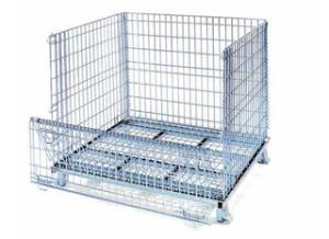 Wholesale Hot sale collapsible metal rigid wire mesh container from china suppliers