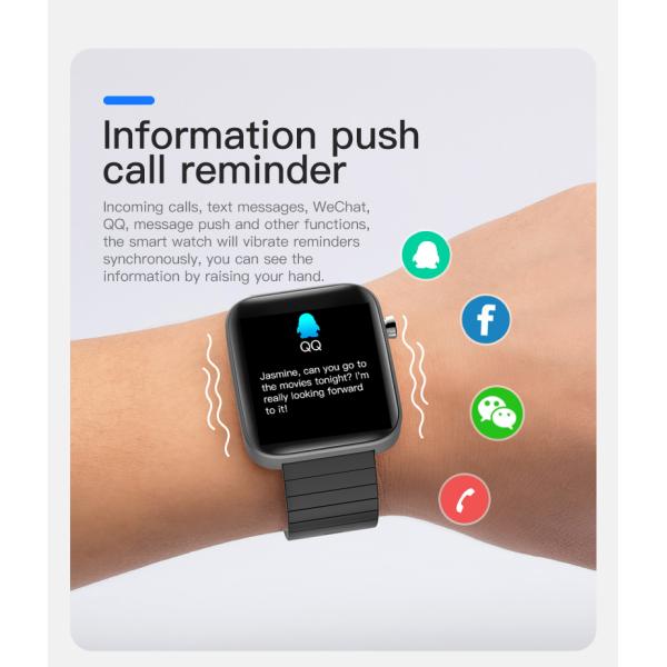 High Quality T68 1.54 inch TFT Full Touch Screen Smart Watch