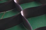 HDPE Steel Plastic Riveted Geocell For Road Construction Confinement System