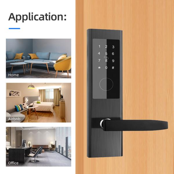 Digital 300mm Bluetooth Keypad Door Lock TT Right Handle