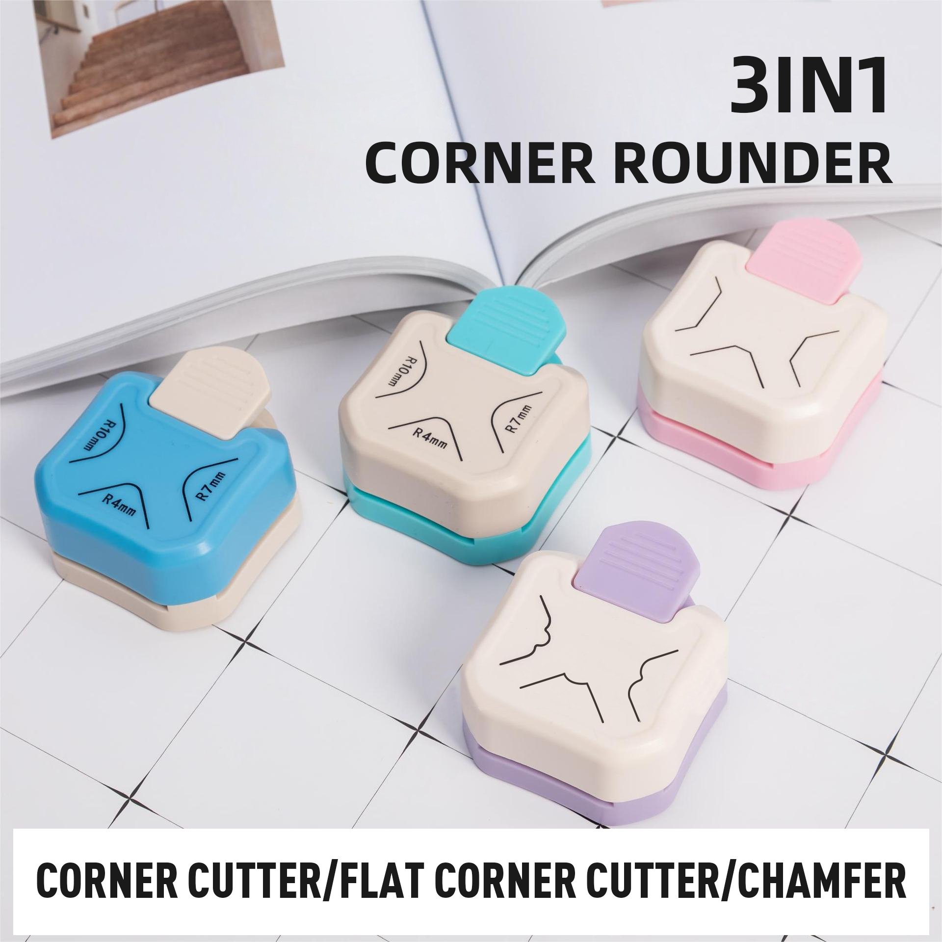 Crafting Photo Business Card Scrapbooking Type Standard Punch Decorative Corner Punch